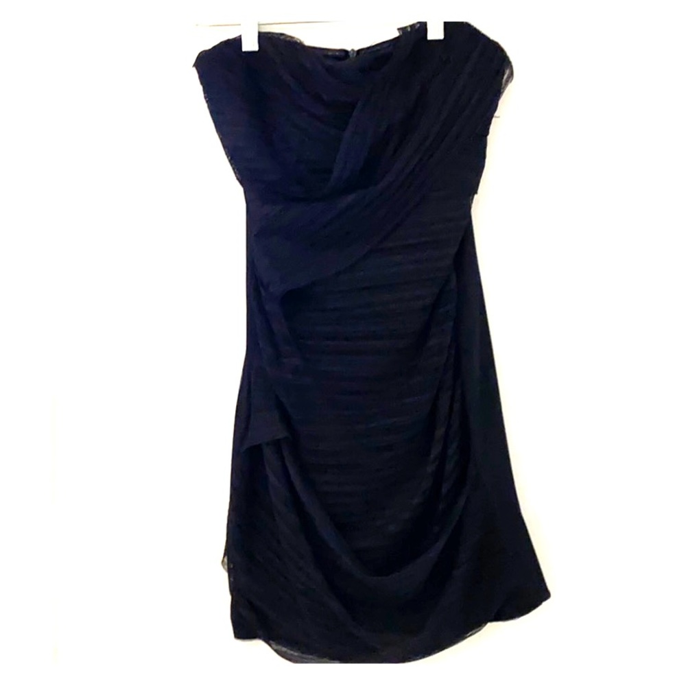 Aqua mini dress
